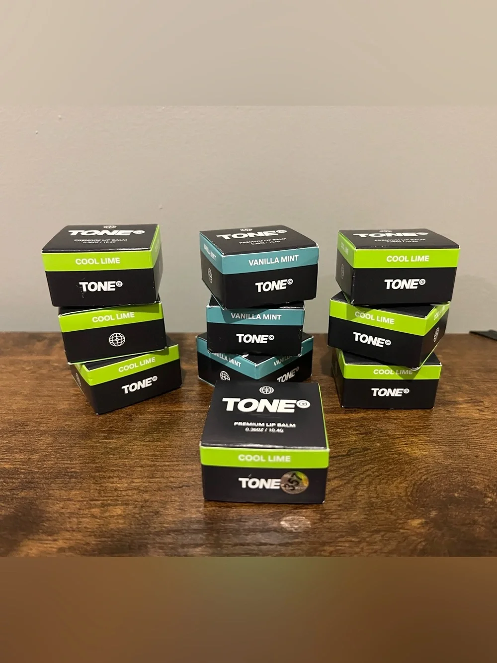 10 TONE Premium Lip Balm - Cool Lime & Vanilla Mint